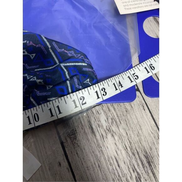 Gypsy 05 Reversible Blue Aztec Print Bikini Set Size Small NWT - Picture 5 of 8